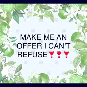 ALL OFFERS CONSIDERED!!